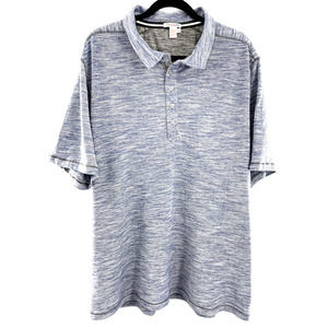 CARBON TO COBALT  SHORT SLEEVE POLO SIZE XXL